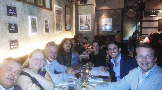 Outside dinner Rotary Club of Shouson Hill – 24/02/2014