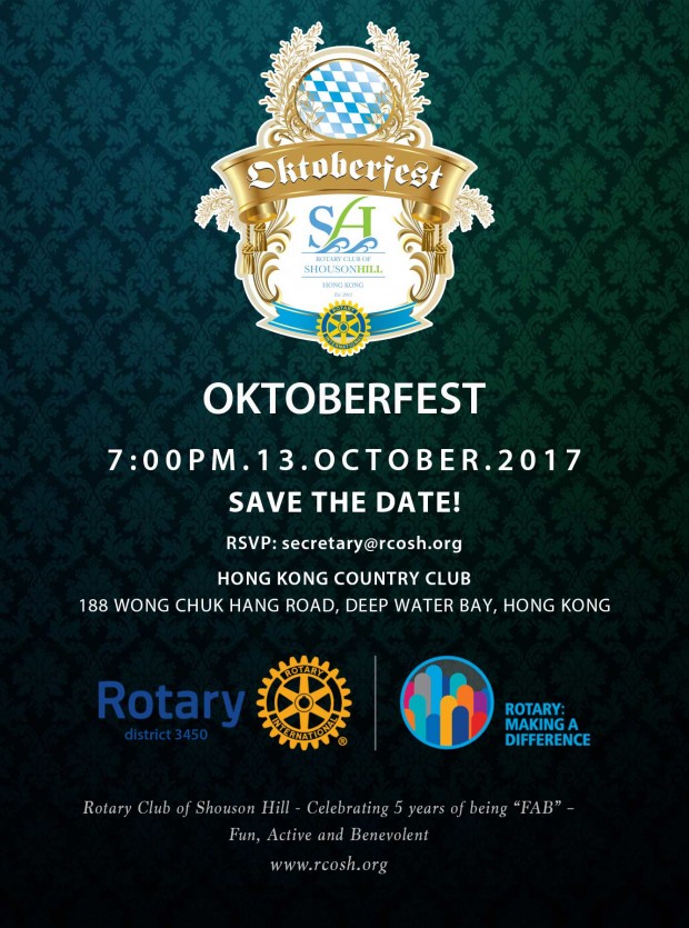 Oktoberfest at Hong Kong Country Club.