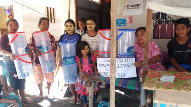 Water Filters in Palu, Indonesia
